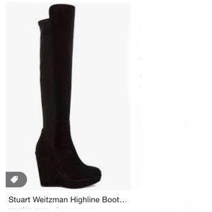 Stuart Weitzman Over the Knee Highline Boot, size 7.5